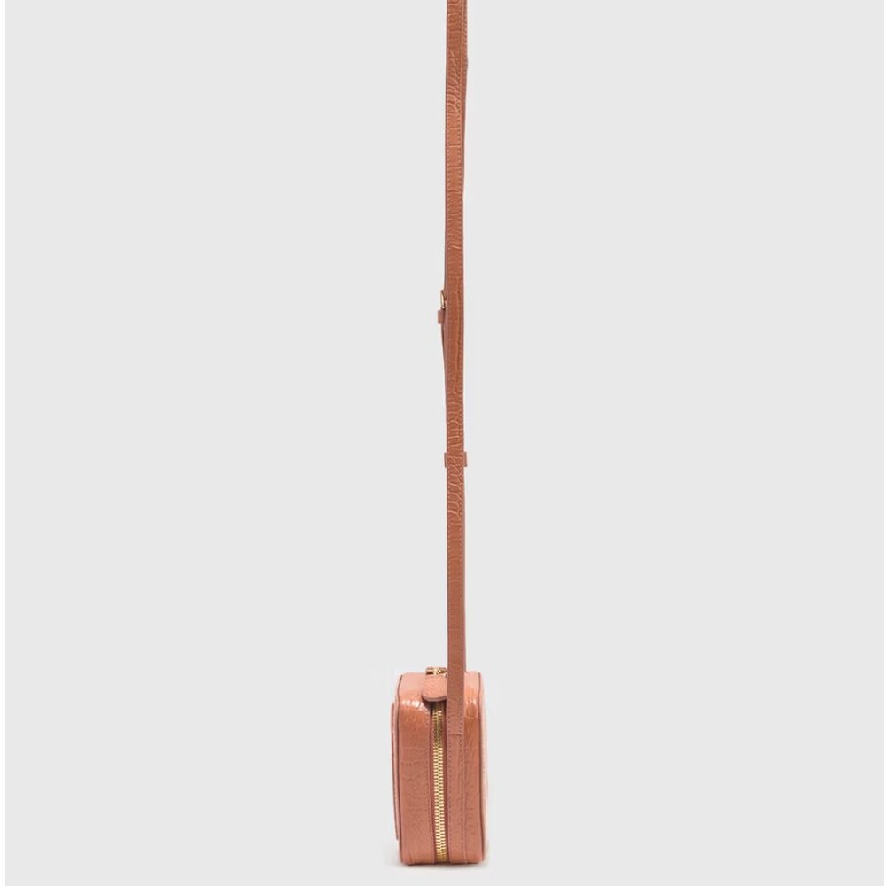 French designer A.P.C. Mini Louisette Leather Bag in Powder Pink BNWT + Dustbag - Picture 14 of 16
